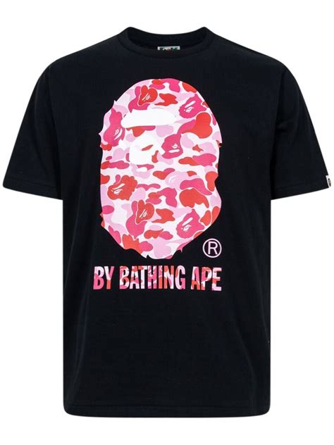 bathing ape burberry shirt|a bathing ape pink shirt.